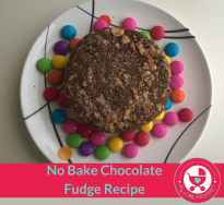 No Bake Chocolate Fudge Recipe