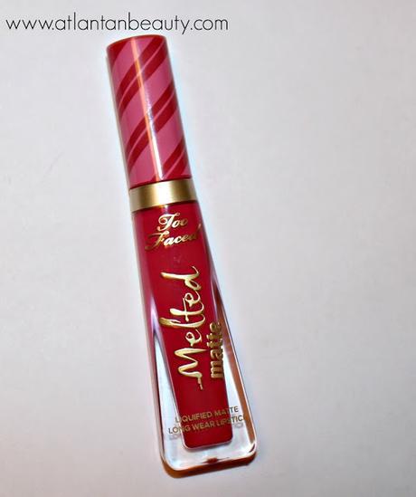 Too Faced Limited Edition Melted Matte Liquified Lipstick in Candy Cane 