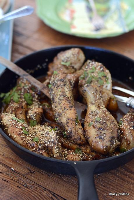 hurricane sesame glazed chicken