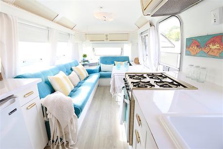 AIRSTREAM HITCHED : Before & after airstream renovation …