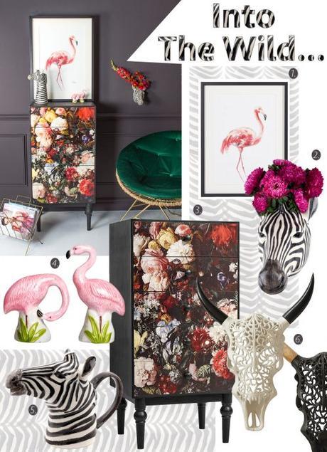 Animals in our interiors are all the rage this season for bringing quirkiness to your décor and a smile to your face. 