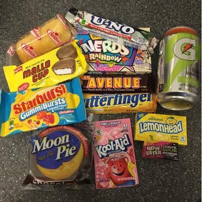 Today's Review: Sweetly American Candy Box - October