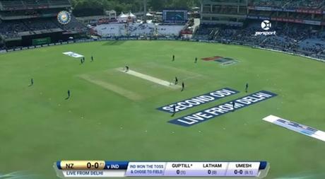 Perspex ~ Kotla - Kiwi win and that long over of Martin Guptill