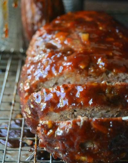Bourbon Glazed Meatloaf