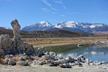 Mono Lake and eastern Sierras