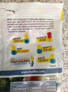 Haribo Minions: Bananaaa! & Ice Cream Flavours