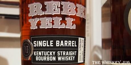 Rebel Yell Single Barrel Label