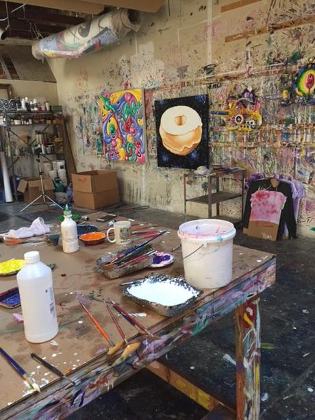In the Studio with Kenny Scharf