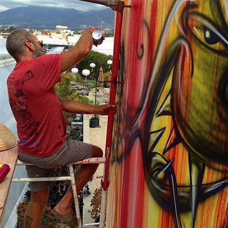 In the Studio with Kenny Scharf