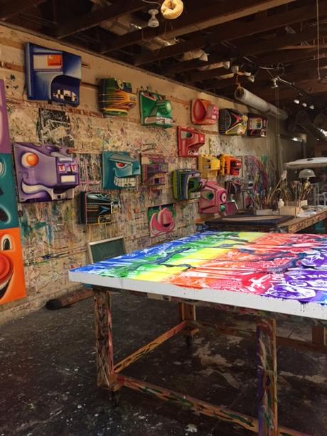 In the Studio with Kenny Scharf