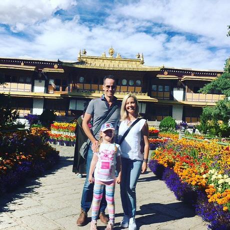 Visiting the Dalai Lama Summer Palace in Tibet