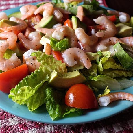 Avocado salad photo