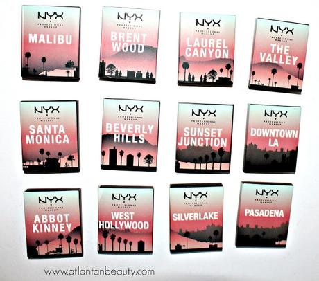 NYX Cosmetics NYX Love's L.A. Library Set 
