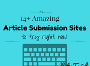 Amazing Article Submission Sites Right