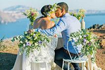 Santorini Glam Weddings