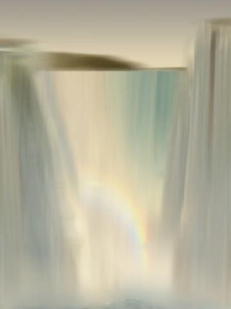 Ted Kincaid Waterfall Painting Schoolhouse Gallery