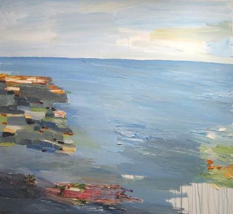 Providence Artist John Vinton Abstract Landscape