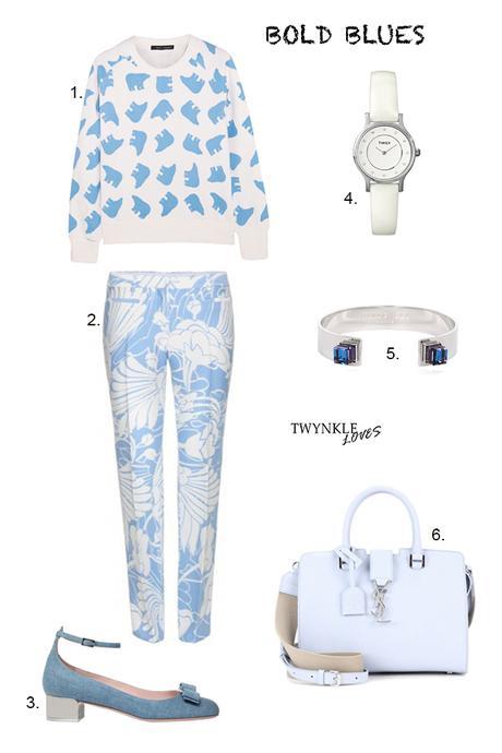 OUTFIT EDIT | BOLD BLUES