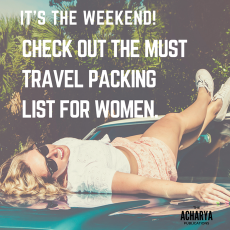 Check out the Must Travel Packing List for Women.