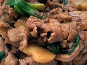Stir Pork with Ginger Scallion 姜葱猪肉