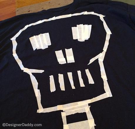 Frightfully Easy DIY Halloween T-Shirts