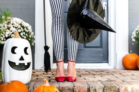 Amy Havins shares how she decorated her home with halloween items from Target.