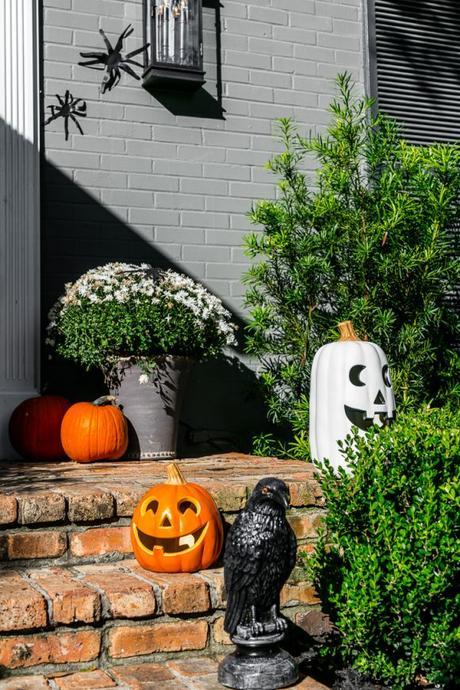 Amy Havins shares how she decorated her home with halloween items from Target.