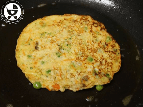 Savoury Oats Veggie Pancake Recipe