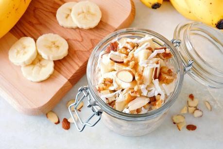 Peanut Butter Banana, Protein-Packed Overnight Oats