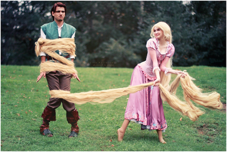 Rapunzel & Flynn Ryder from Tangled