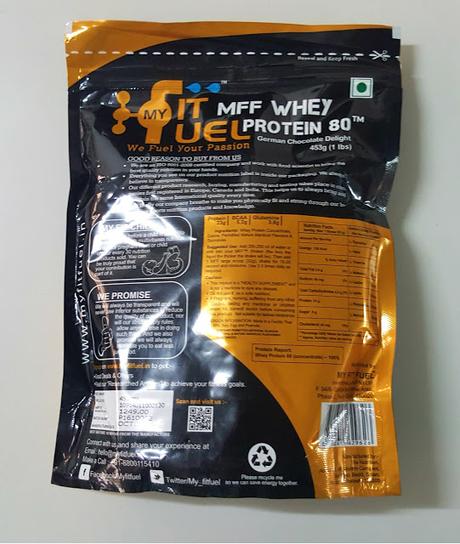 MYFITFUEL WHEY PROTEIN 80 REVIEW