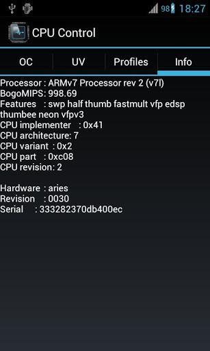 CPU Control Pro v3.1.4 APK