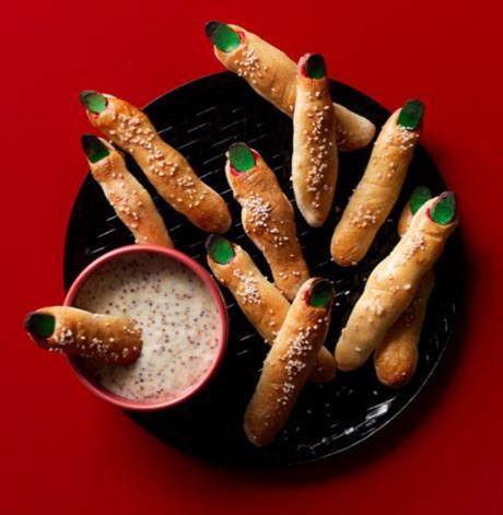 Witch's Finger Bread Sticks