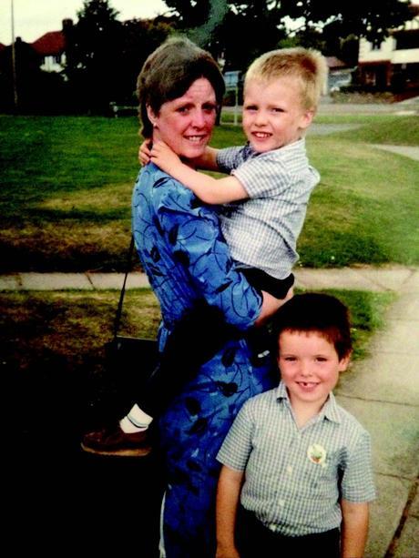 Carbon monoxide lady Lynn Griffiths with her children