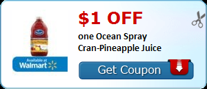 $1.00 off one Ocean Spray Cran-Pineapple Juice
