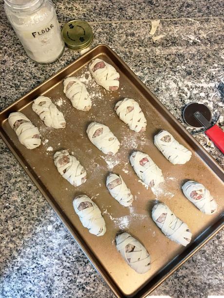 Halloween Recipe: Mummy Sausage Rolls