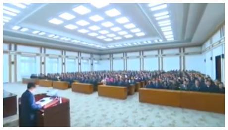 View of participants at Kulloja's 70th anniversary meeting on October 24, 2016 (Photo: Korean Central Television).