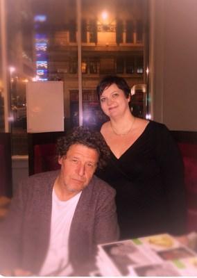 Marco Pierre White at Marco Pierre White Steakhouse and Grill
