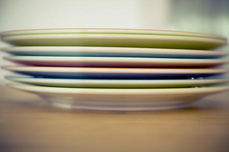 Try a smaller, bluer plate