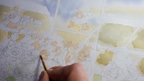 New Rugby Watercolour Print Tutorial