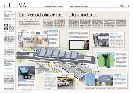 Twin editions: big and small for the Berliner Morgenpost