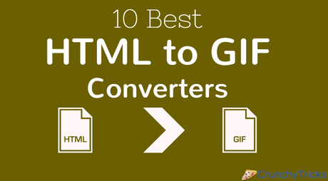 10 Best Free Online HTML to GIF Converters