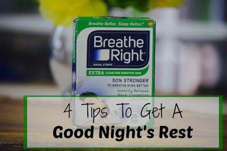 4 Tips To Get A Good Night's Rest