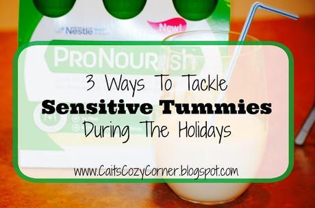 3 Ways To Tackle Sensitive Tummies During The Holidays