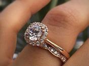 Soft Square Halo Engagement Ring Candy