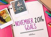 November 2016 Goals
