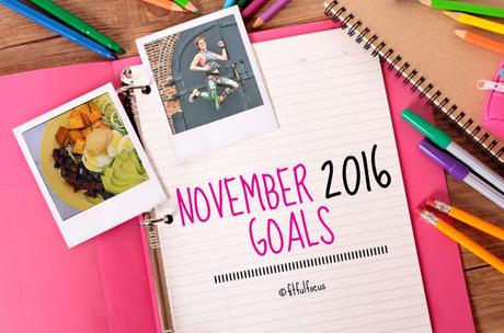 November 2016 Goals