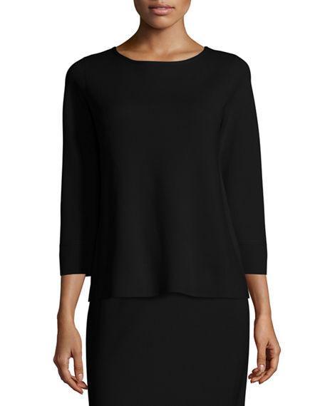 silk cotton pullover sweater