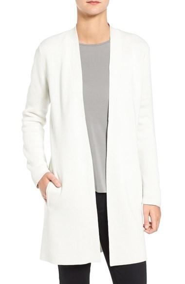 EF long cardigan bone