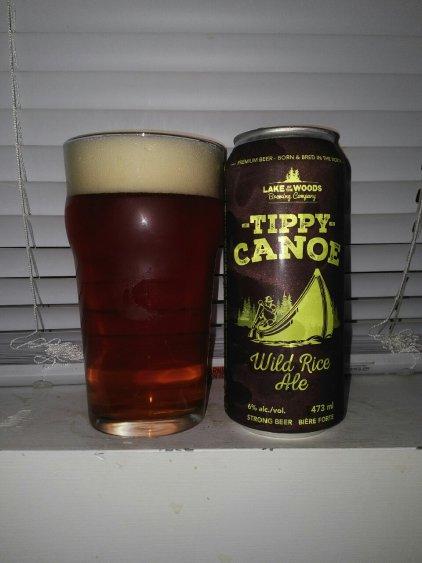 Tippy Canoe Wild Rice Ale – Lake of the Woods Brewing Co.